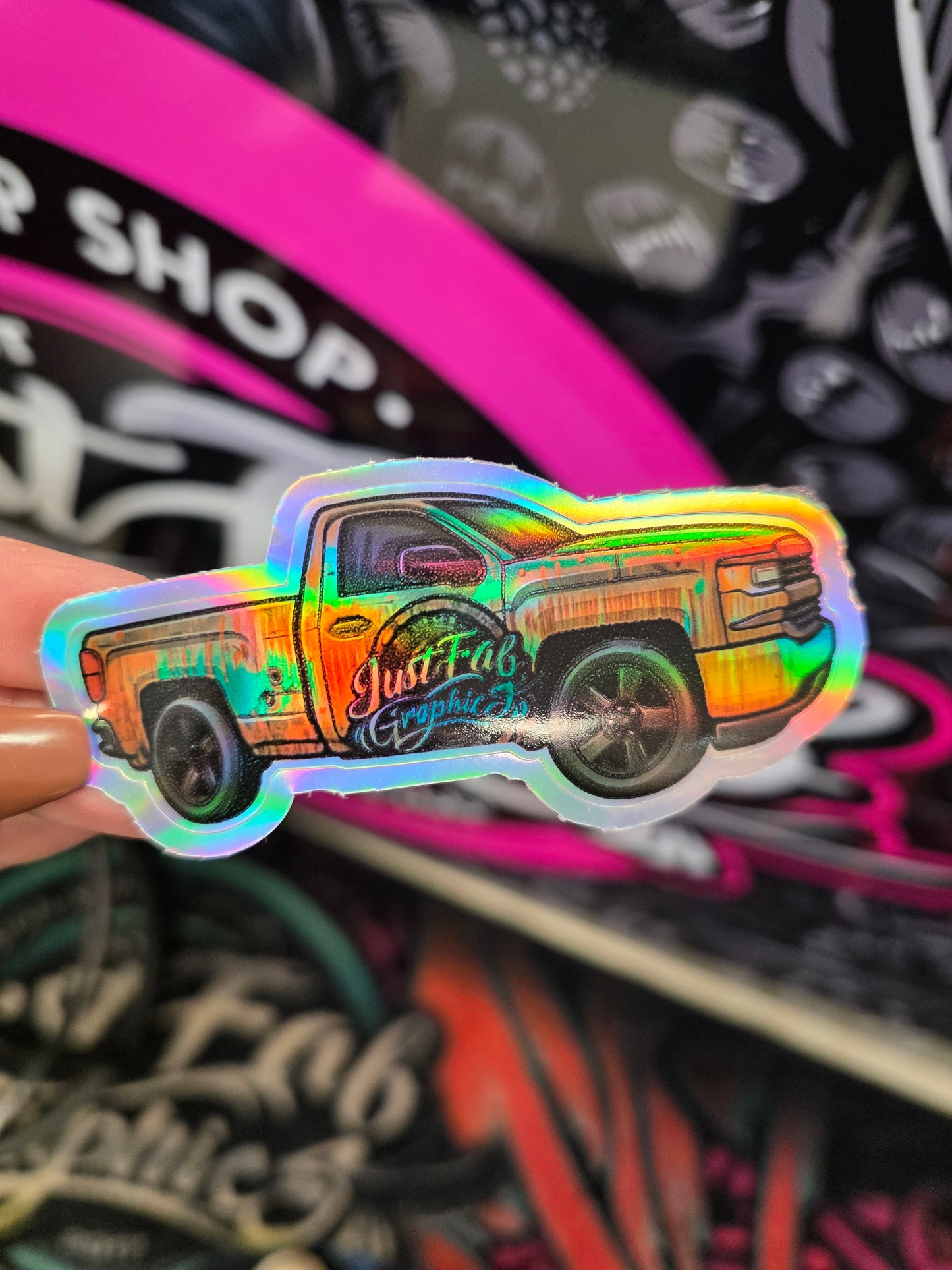 Holographic Stickers