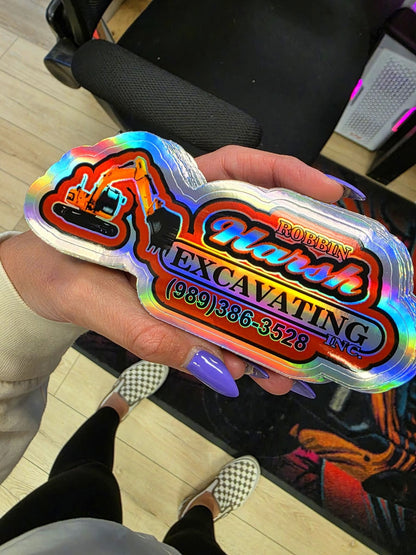 Holographic Stickers