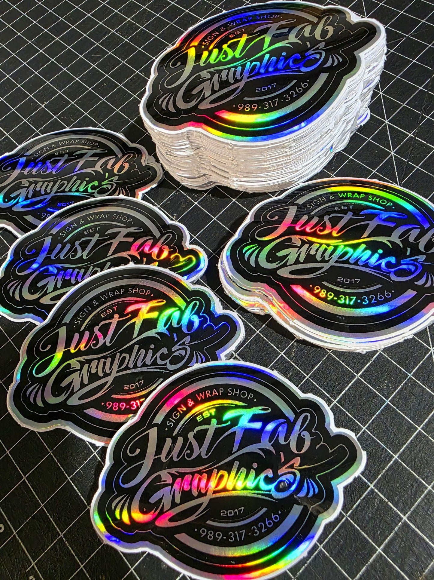 Holographic Stickers