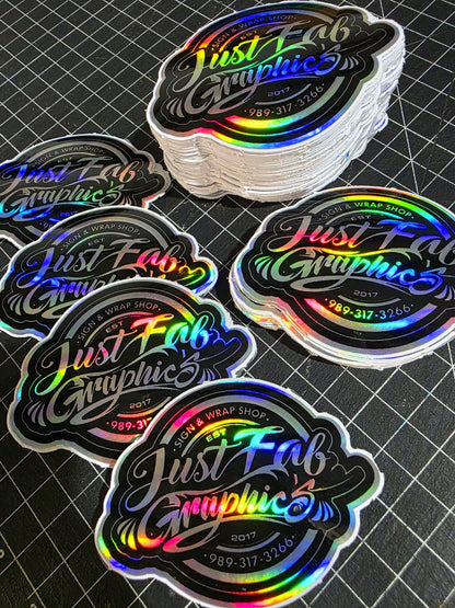 Holographic Stickers