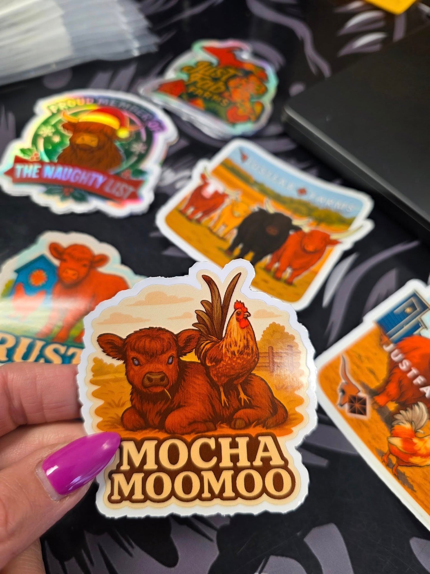 Just Fab Farms Sticker Pack